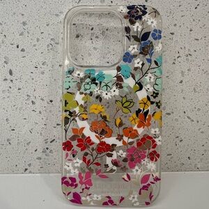kate spade Colorful Floral 14 Pro Phone Case